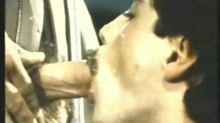 Vintage cage sex with guard
