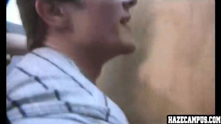 Gay gloryhole trick