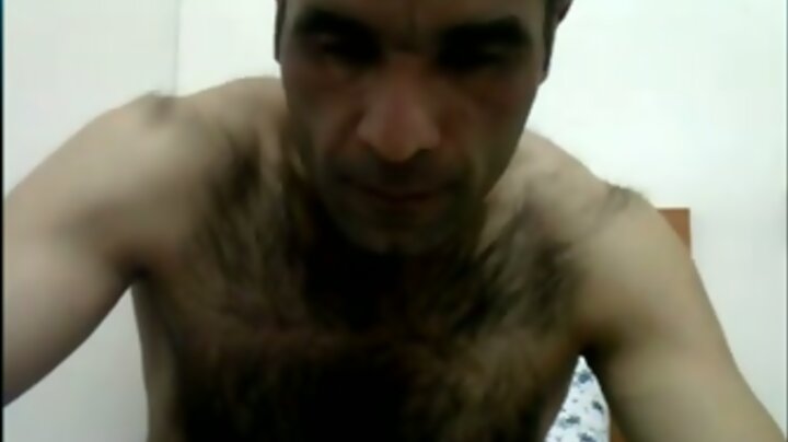 hot hairy arab wank till cum