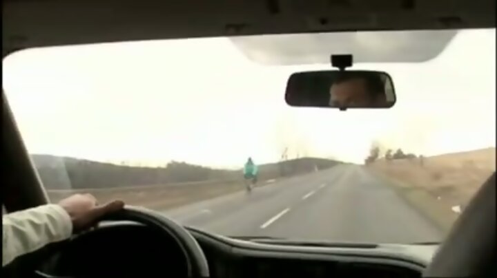 The hitchhiker fucked