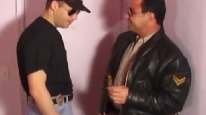 Brian Holiday Uniform Cop Sex