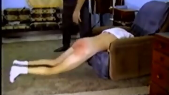 Gay - retro brutal spank