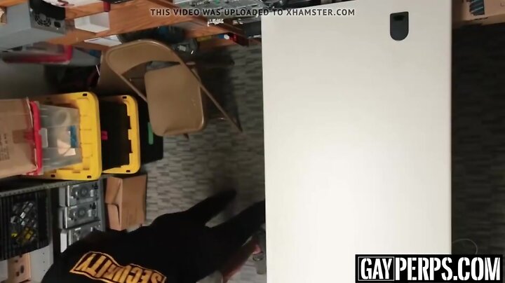 Appealing Perp Swallows And Takes Security Guard Bbc In Ass