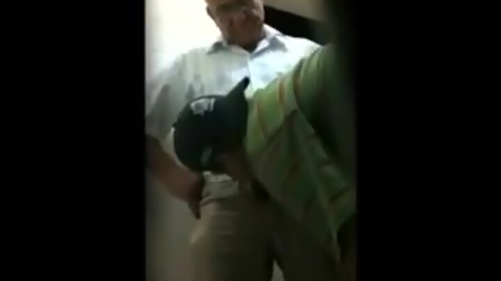 Oldie Man Got Sucked