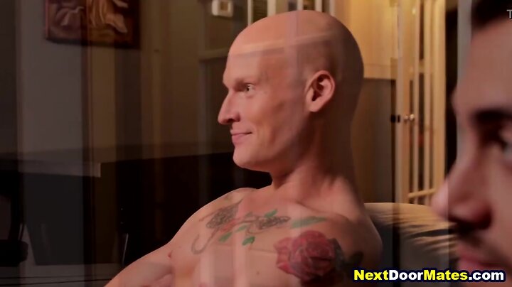 Gay step brothers fuck in 3some