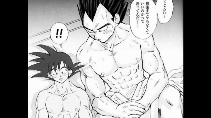 悟空×ベジータ ドラゴンボール rolling hearts