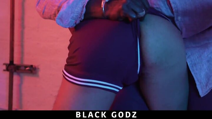 Blackgodz rich twink gets his bum plowed by a dark god