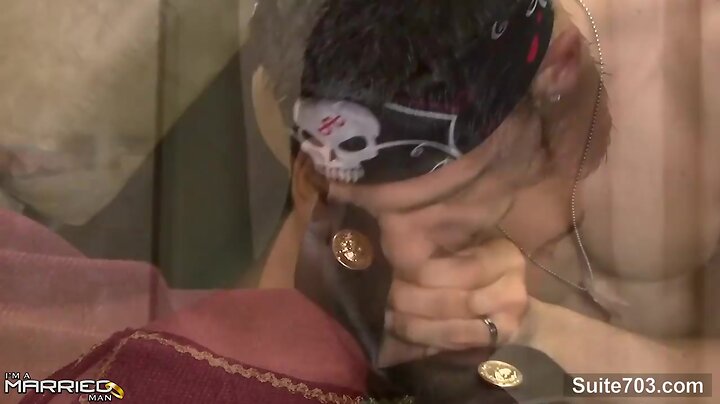 Hefty married guy gets pounded by a gay