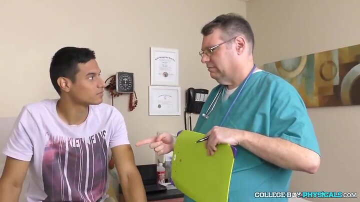 Hot teenager and papa