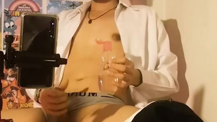 Hot asiatic boy jerks off in uniform - amateurish solo handjob clip ft. yourgoodboy_01 and not cut dicks solomasturbation asiantwink uniformstud thaiboyfriend chineseh