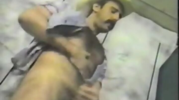 Vintage cowboy gloryhole sex