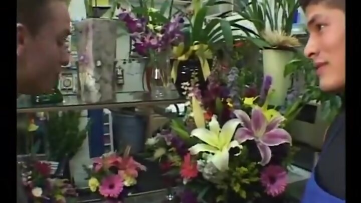 Flower shop twink fuck