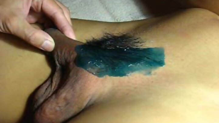 He gets his pubes waxed