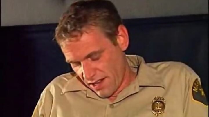 Police officer sex in a van